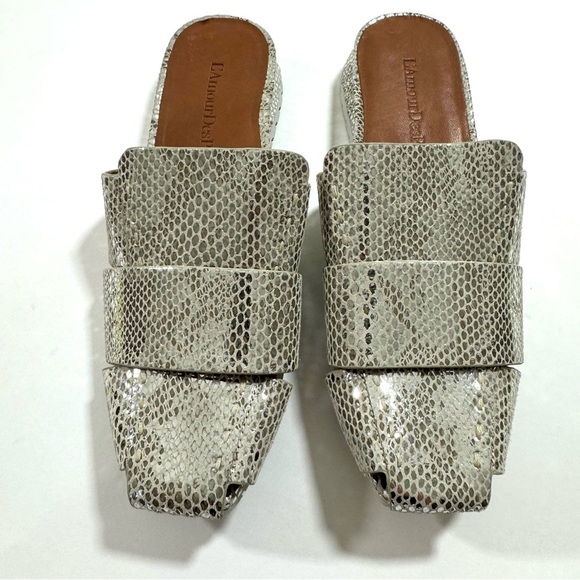 New L’Amour Des Pieds Tarius Slip On Mules - Picture 2 of 9
